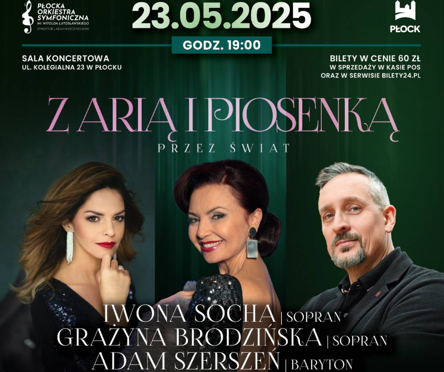 aktualność: Z ARIĄ I PIOSENKĄ PRZEZ ŚWIAT