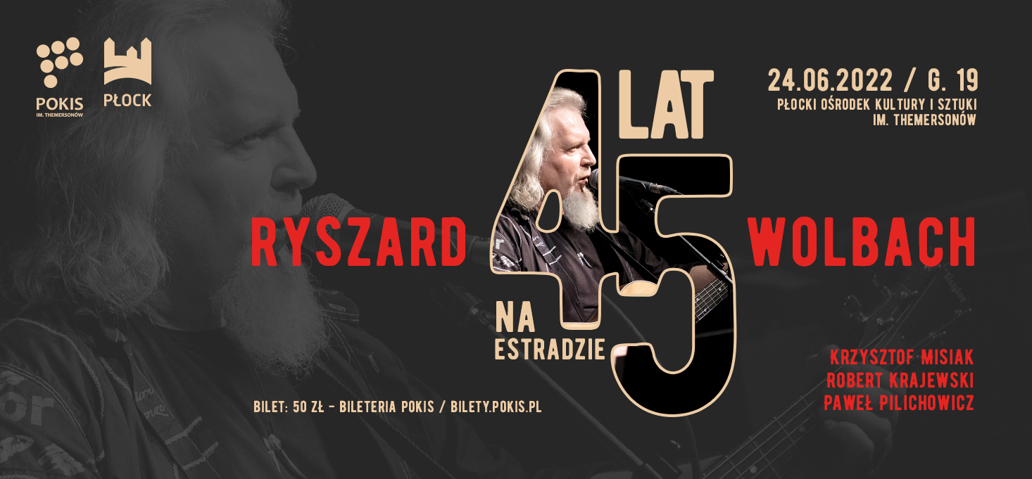 Koncert Ryszarda Wolbacha 45 lat na estradzie